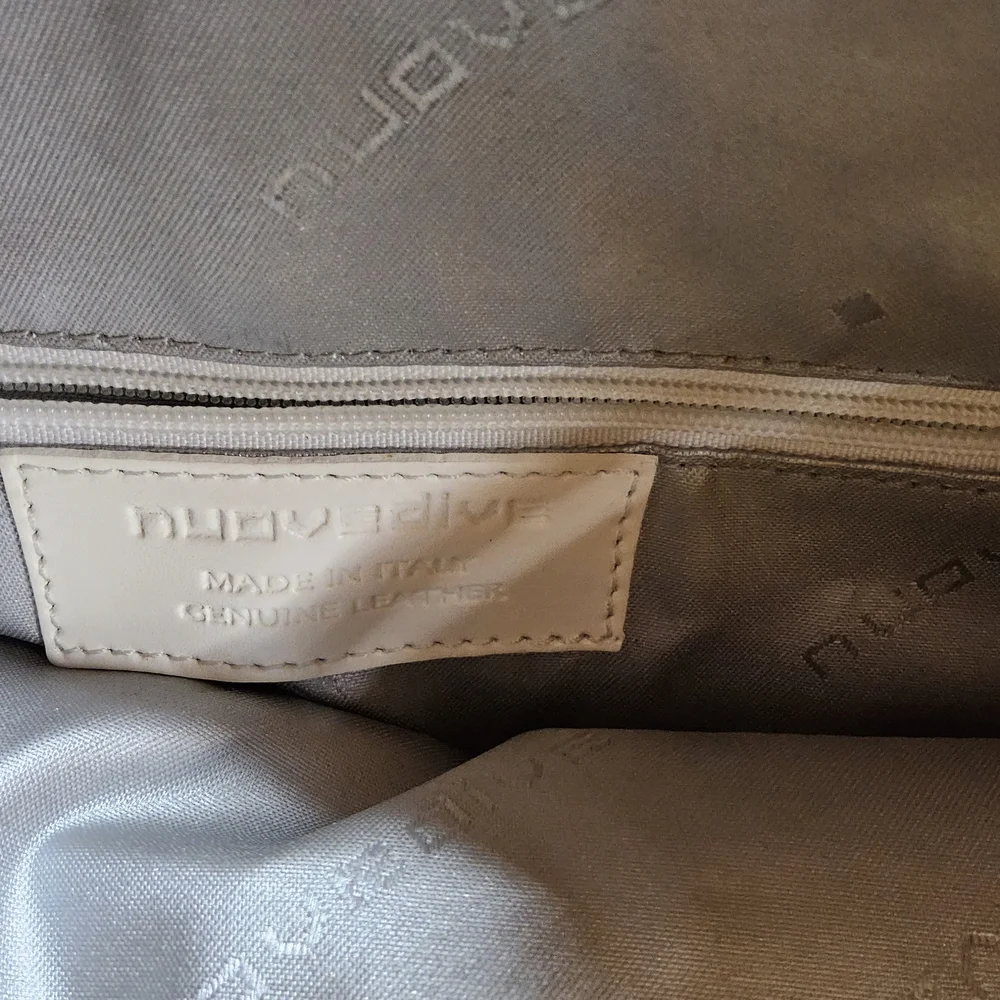 Preloved Mustard Colored Nuovedive Leather Women's Hobo Bag